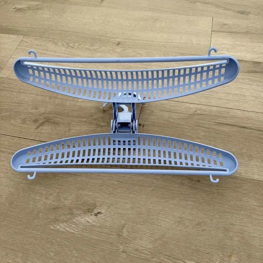 Sweater Drying Hangers Blue Plastic Cage Vintage 80’s / 90’s HTF Rare